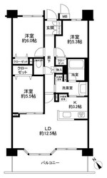 アンビシャス南柏の物件間取画像